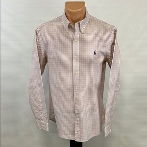 Ralph Lauren long sleeve button down collar shirt.  L